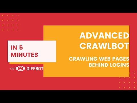 Advanced Crawlbot Tutorial - Crawling Web Pages Behind Logins