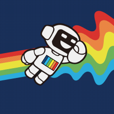 Diffy, the Diffbot mascot