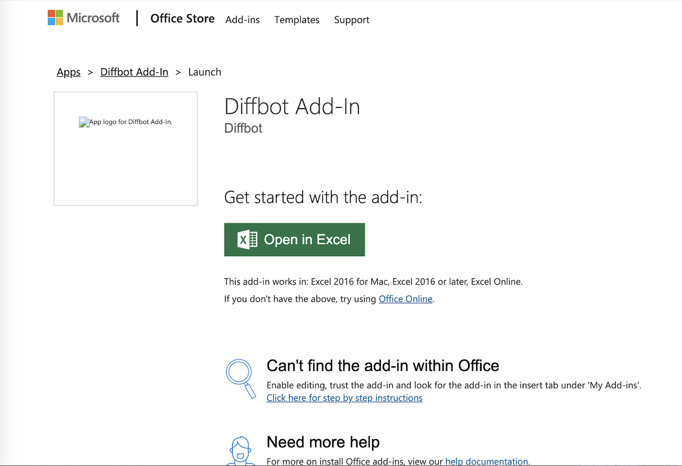 excel3.png Office Online webshop page