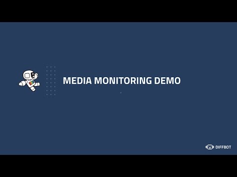 Diffbot For Media Monitoring Solutions